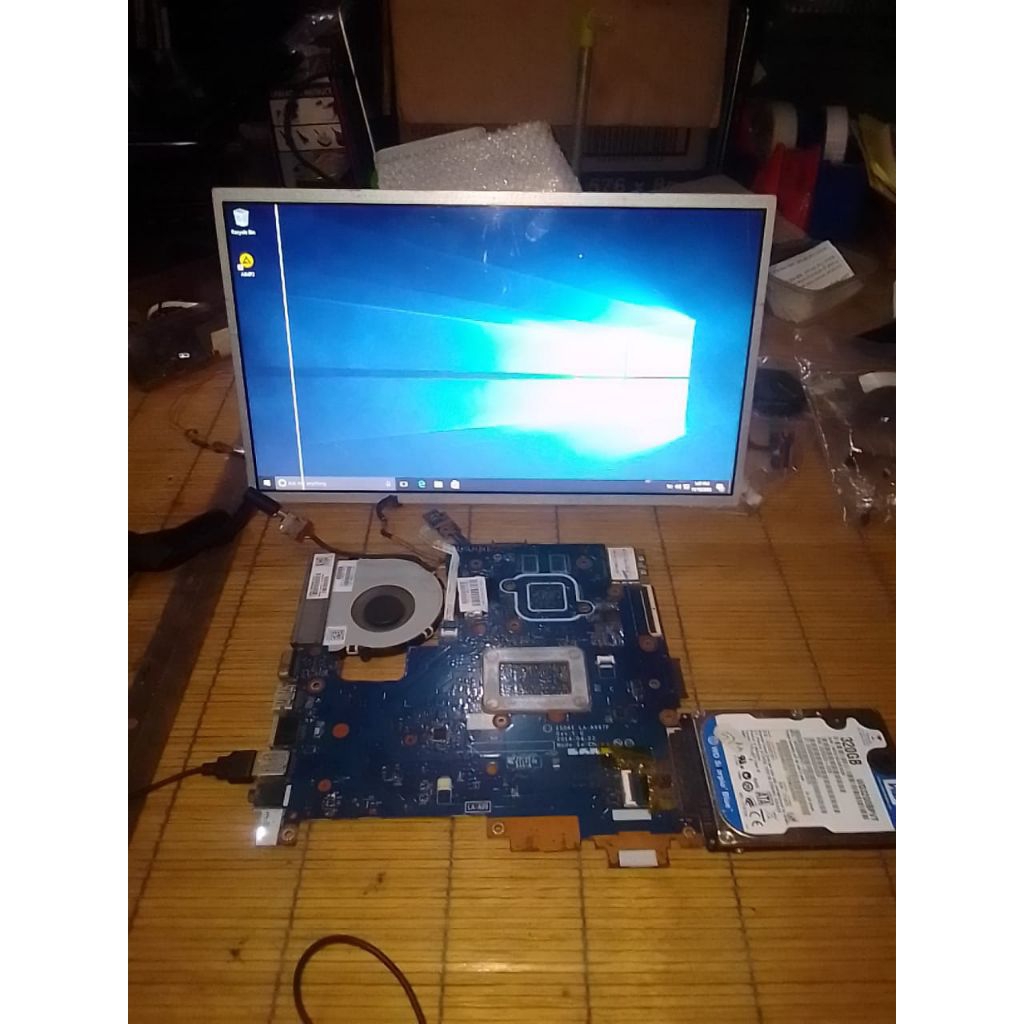 Motherboard Laptop HP 14-G102AU Hidup Tapi Error