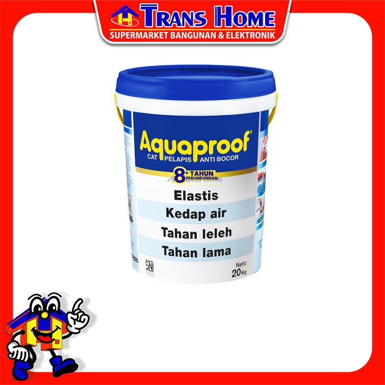 AQUAPROOF PELAPIS ANTI BOCOR BERBAGAI WARNA 20KG (AQUAPROOF )