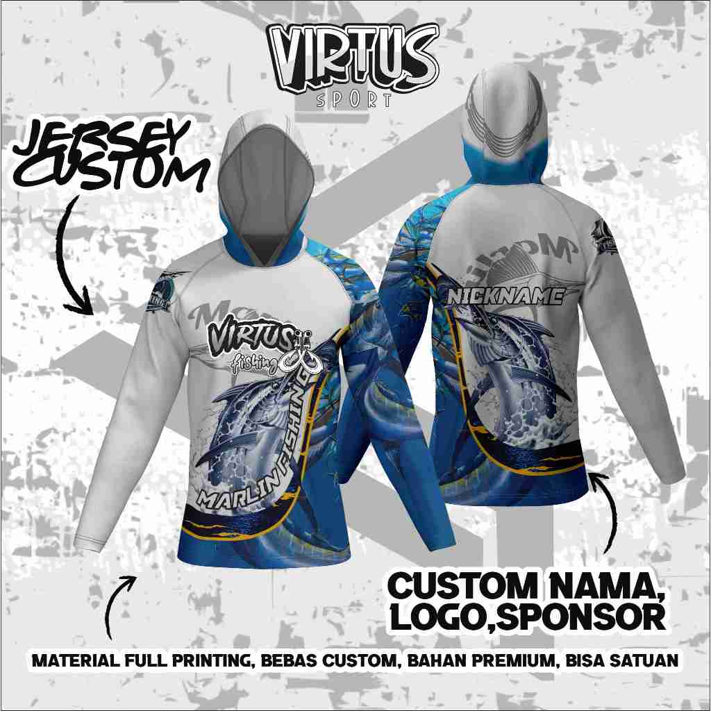 Jersey Mancing Full Printing Bisa Custom Nama
