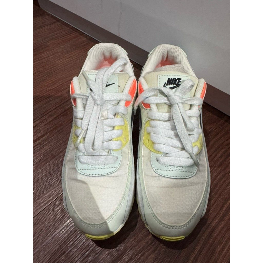 N*ke Women 5 Air Max 90 White Multicolor