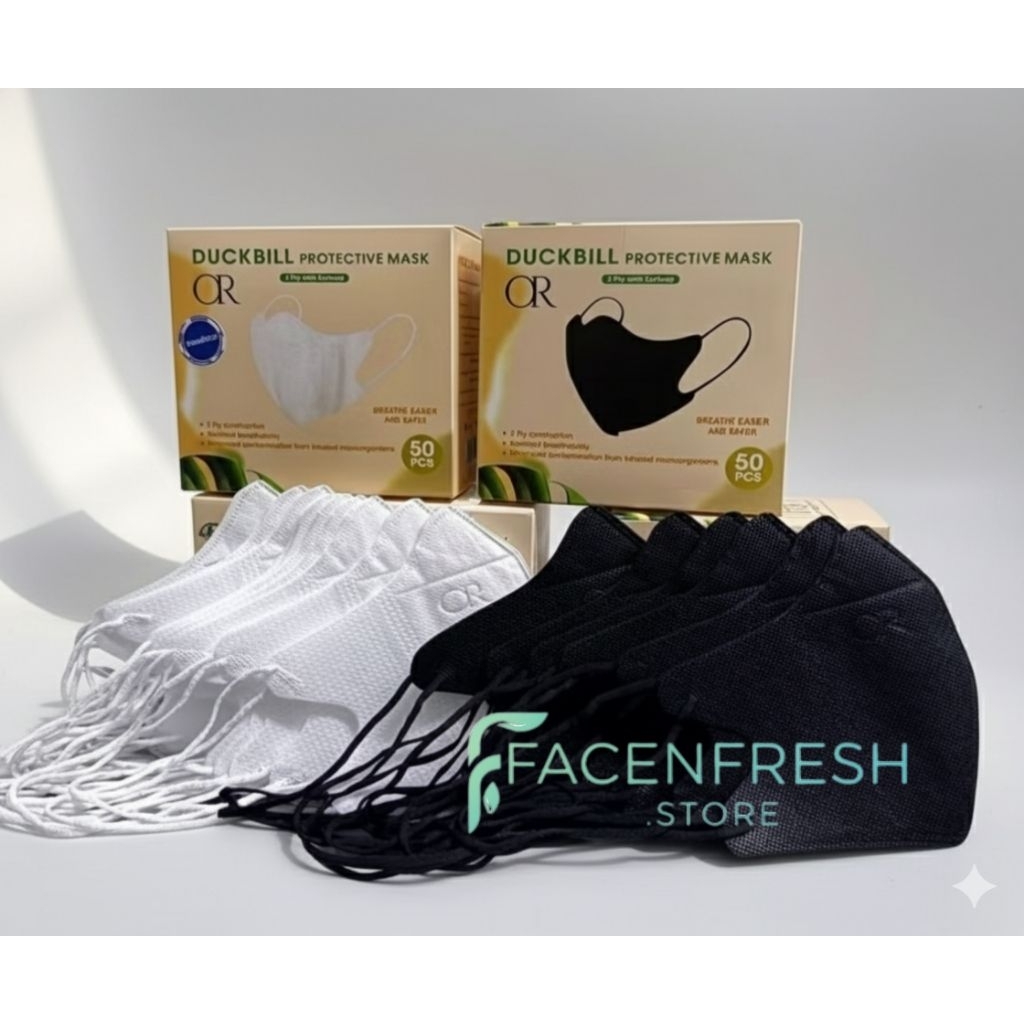 MASKER DUCKBILL HIJAB ORLEE 3PLY