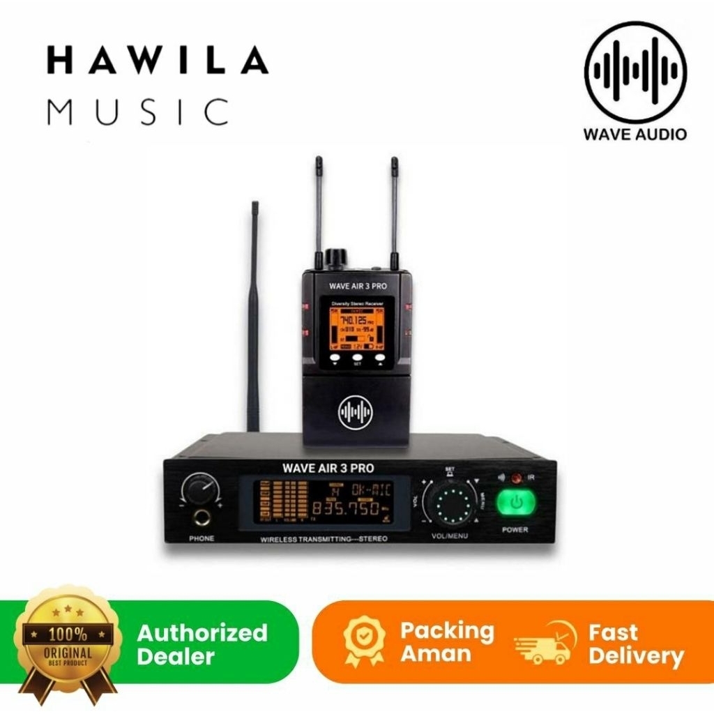 Wave Audio Monitor Wave Air 3 Pro Wireless IEM System