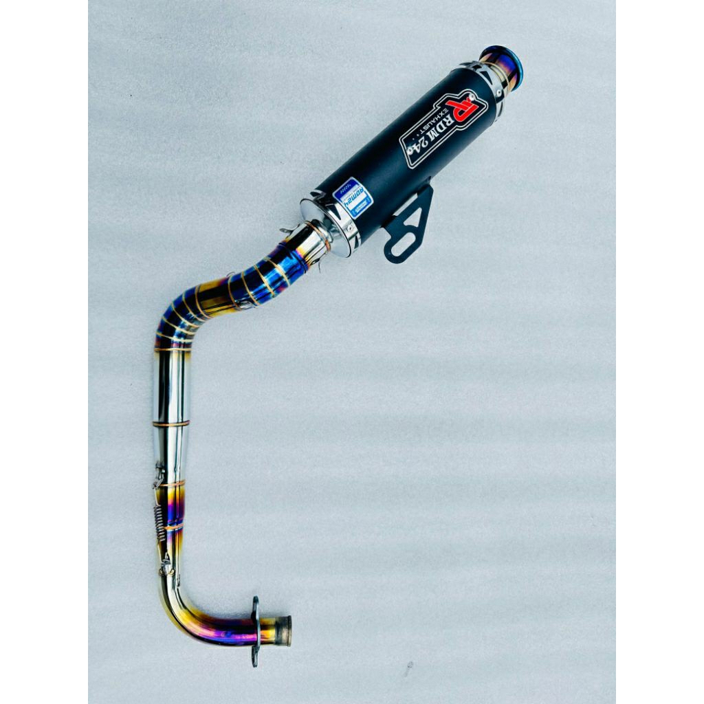 Temukan Knalpot Original RDM24 Samlong Type RSthree Black Powder Cotting Inlet 38,45,50 NMAX Aerox P