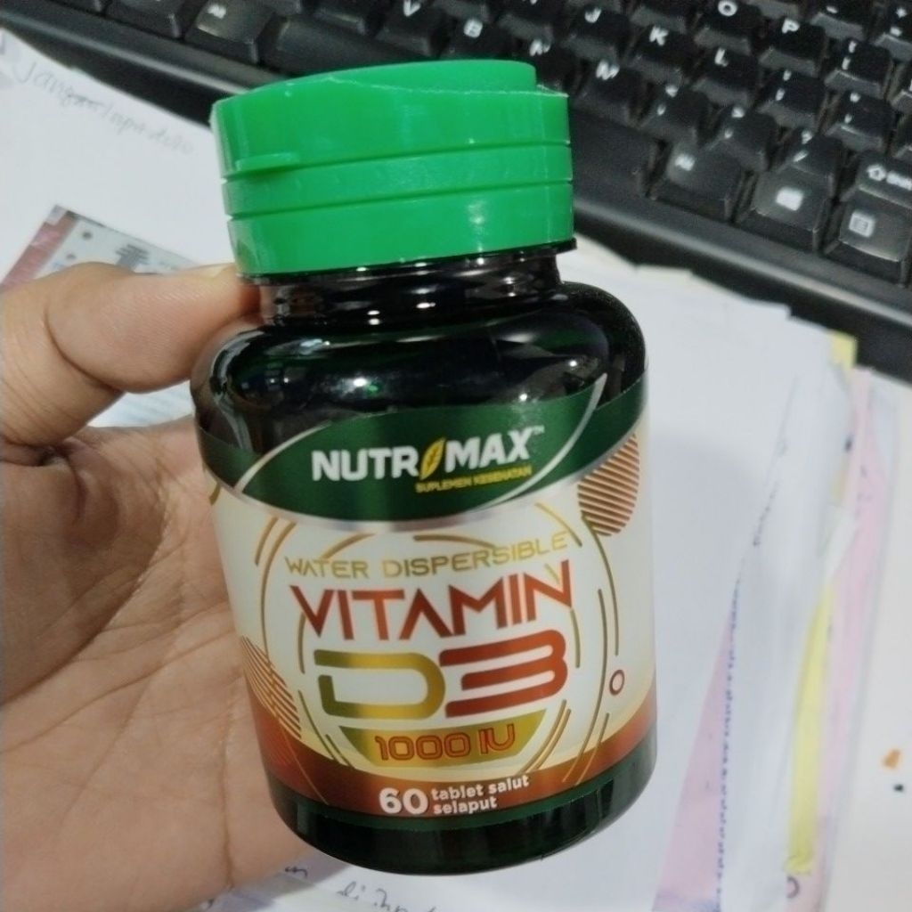 Nutrimax vitamin D3 1000 mg isi 60