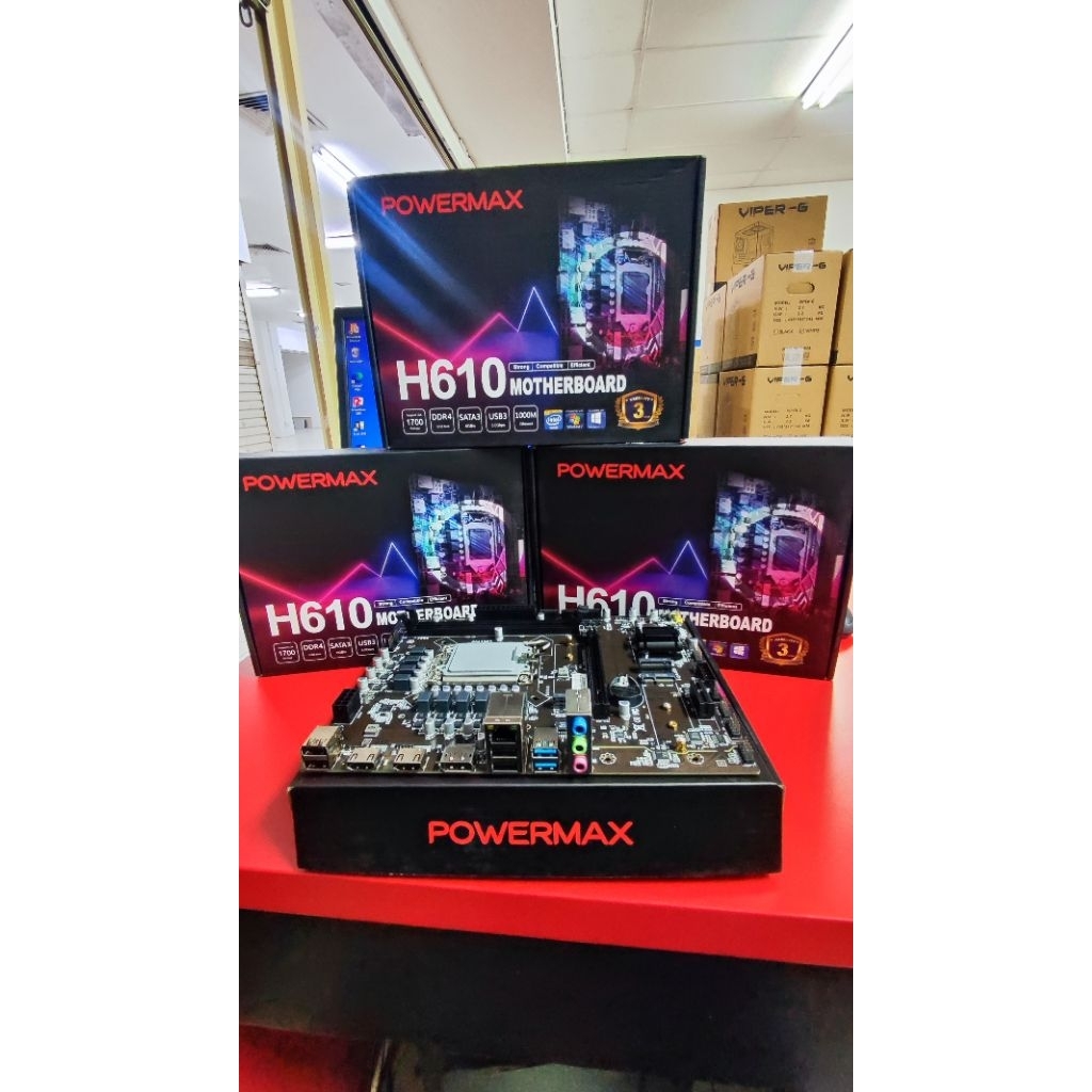 MOTHERBOARD H610 POWERMAX