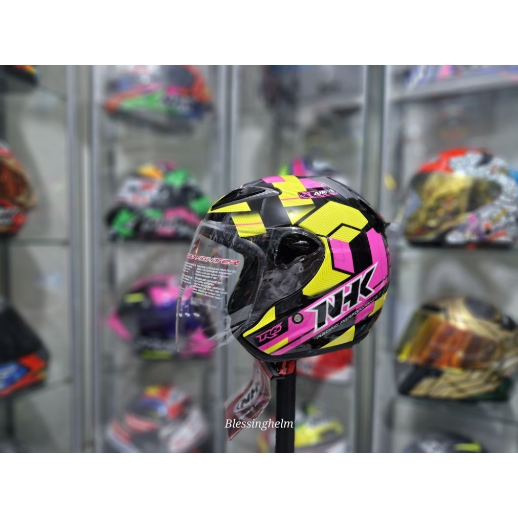 NHK R6 CUBE DAN XION VARIASI WARNA HELM OPEN FACE