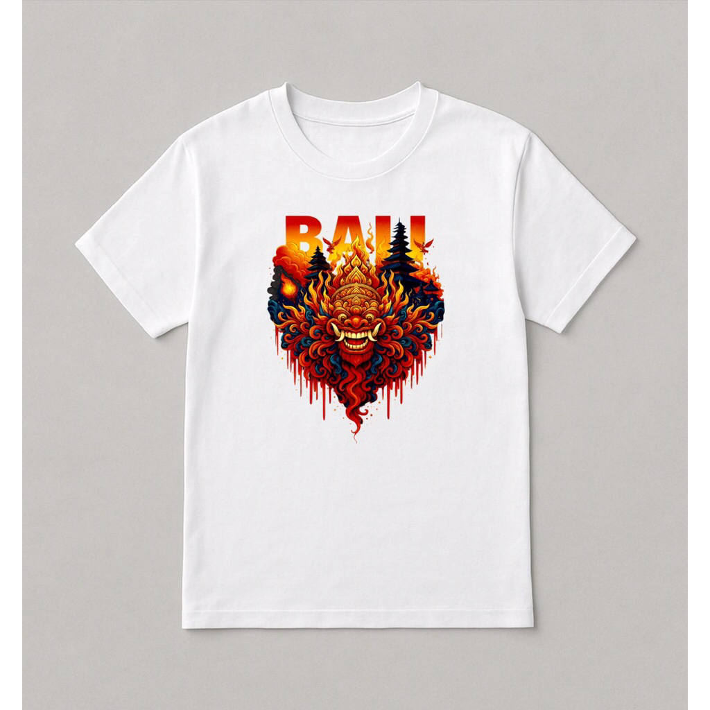 KAOS Oleh oleh BALI Barong , Kaos Bali , kaos barong bali , Kaos Pulau Dewata , Kaos Souvernir bali 