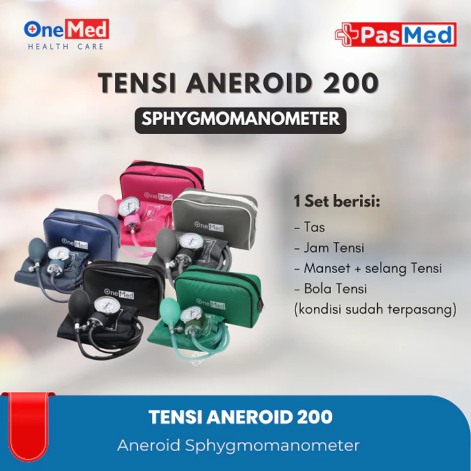Tensi Aneroid / Tensi Jarum / Tensi Jam analog manual Onemed l PASMED