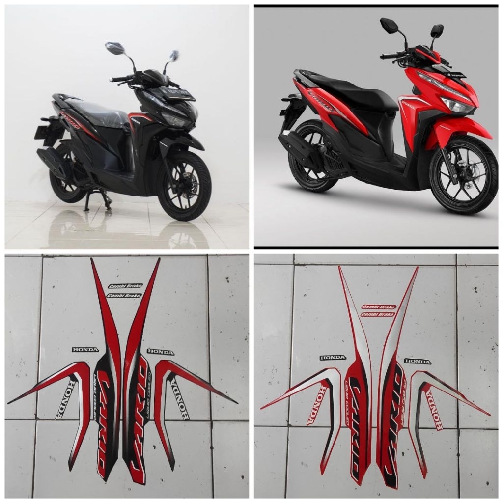 striping lis body motor vario 125 tahun 2019