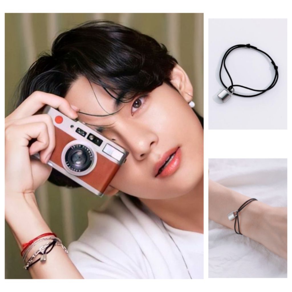 Gelang Tali Gembok | Padlock Bracelet | Kpop V Taehyung BTS