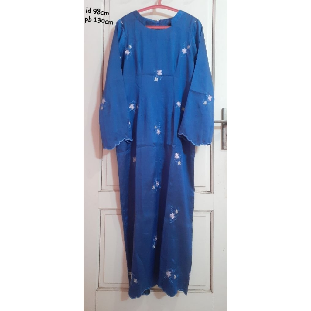 gamis bordir model kebaya