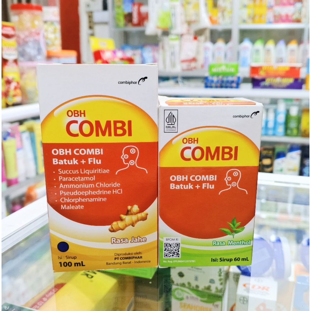OBH Combi Plus Batuk Flu Dewasa | Meredakan batuk disertai flu