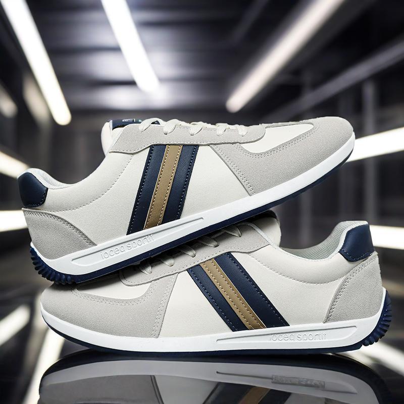 Sepatu Pria Ergonomic Sneakers Kasual Santai Modern Sepatu Sneakers Cowok Bertali Men Sneakers Casua