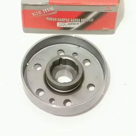 Rumah mangkok kampas kopling ganda otomatis CRYPTON VEGA LAMA VEGA R 18T MERK KIE HIN