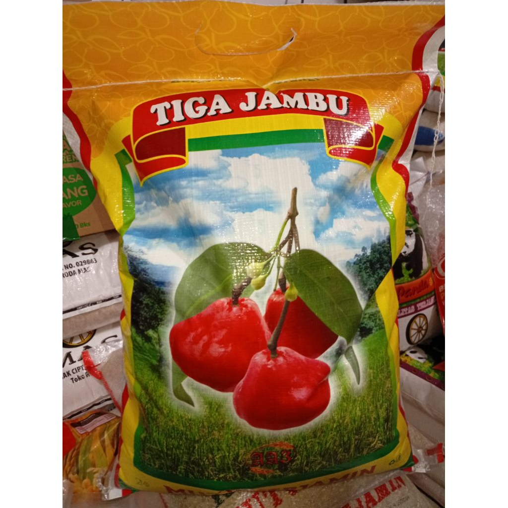 Beras Merk Tiga Jambu 10 kg