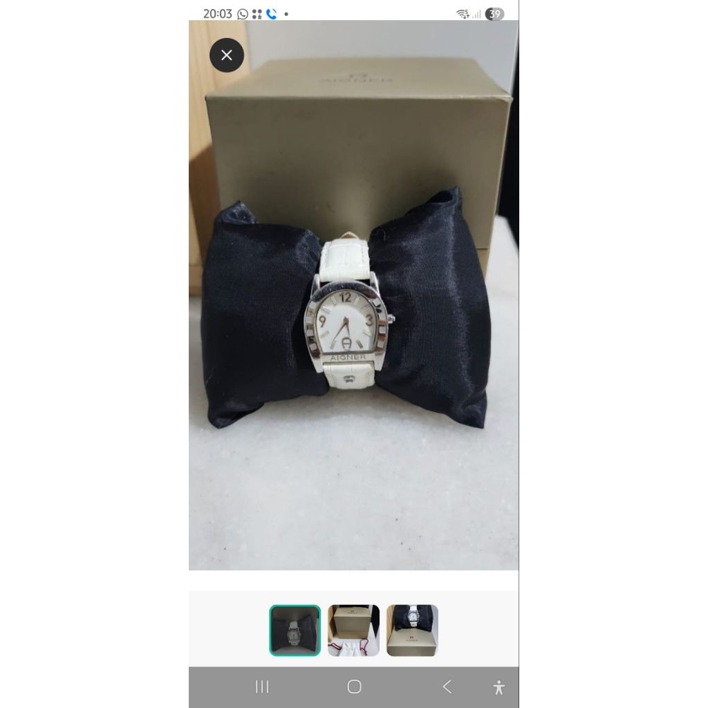 aigner preloved watch original