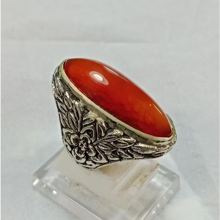 cincin batu pandan merah