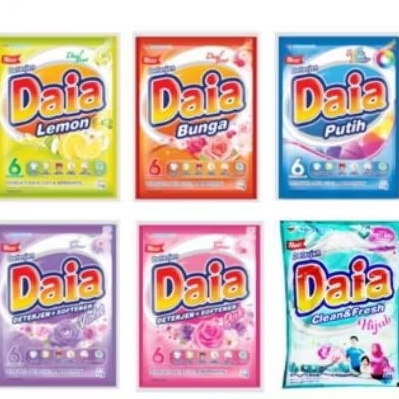 Detergent Daia Sachet isi 6 renceng