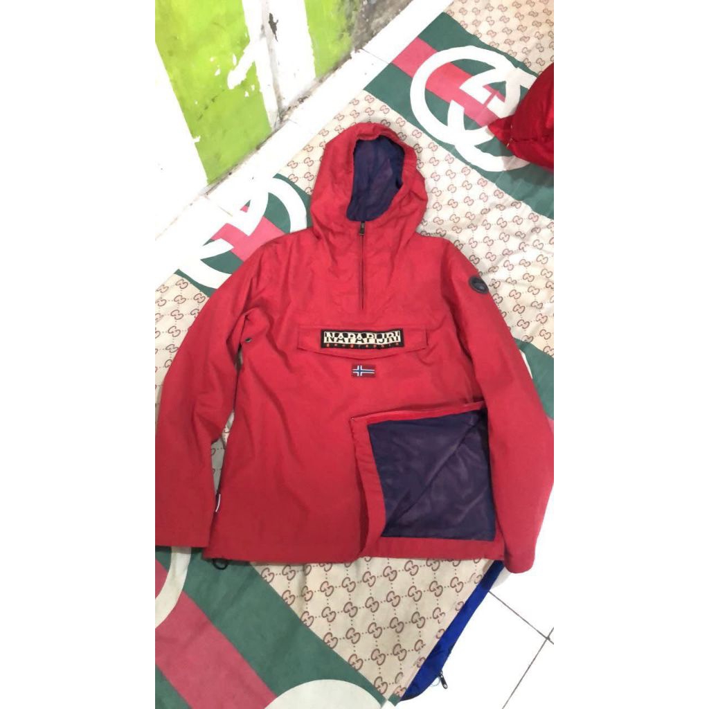 Napapijri Rainforest Summer Jacket Colour Old Red
