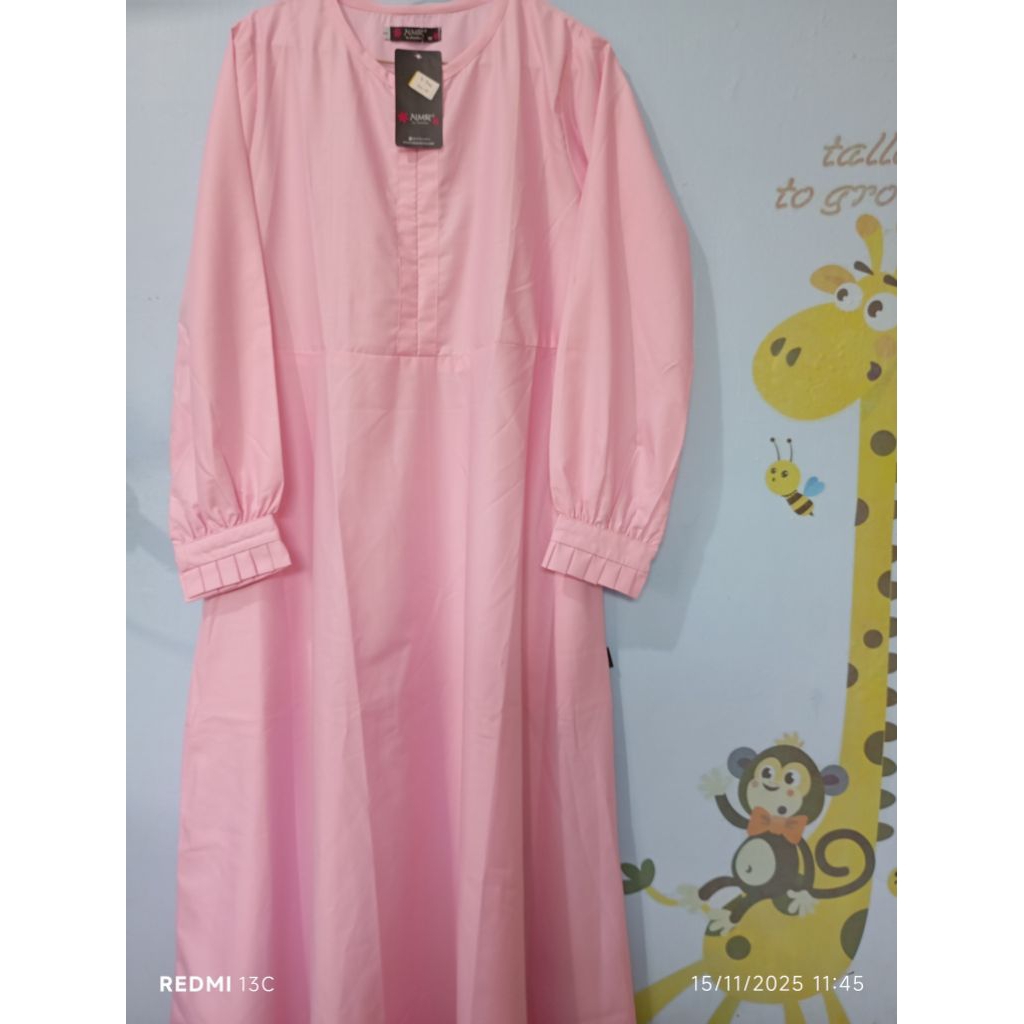 SALE PENGHABISAN Gamis polos by NMR Namira fashion