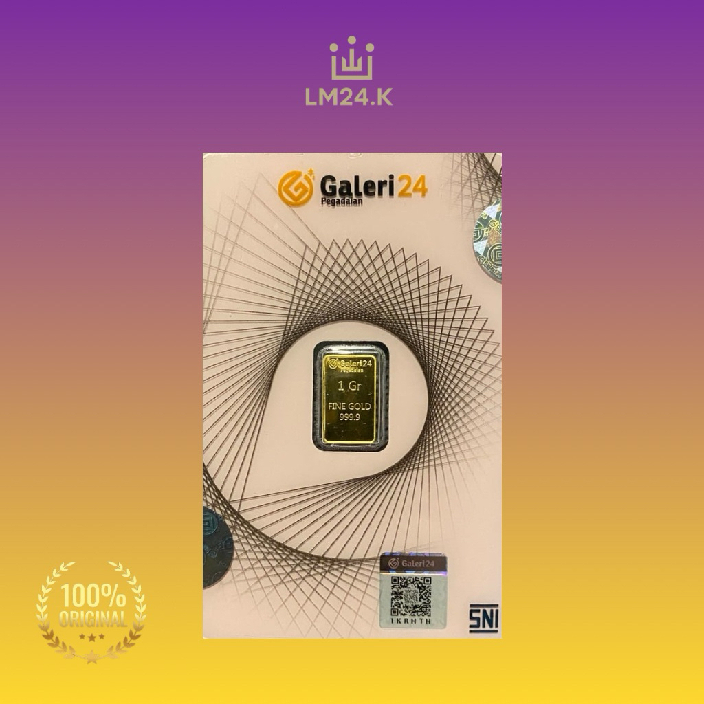 Logam Mulia Galeri24 Pegadaian 1 gram