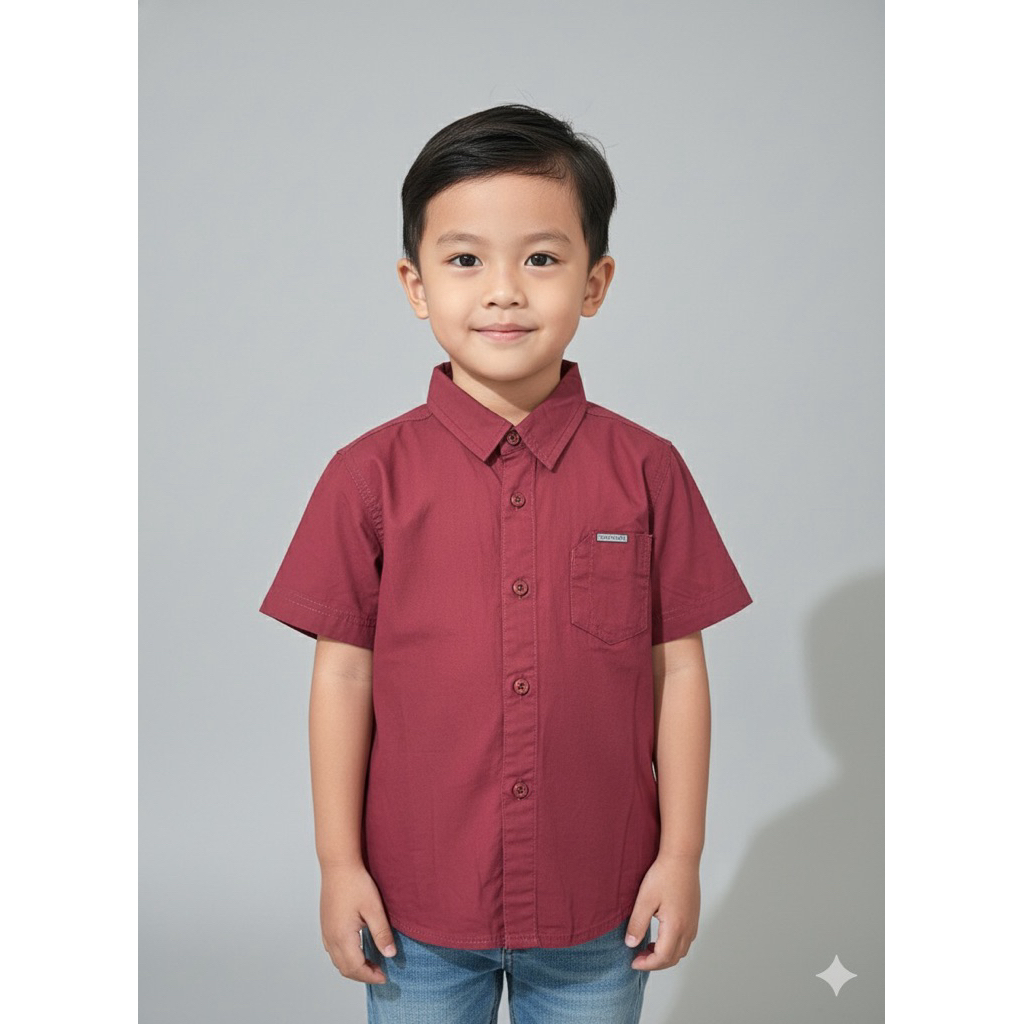 Kemeja anak Spyderbilt