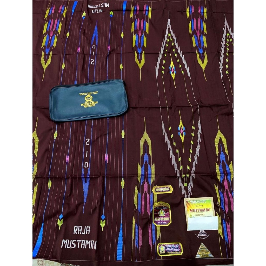 Sarung RAJA MUSTAMIN FULL SUTRA 210 Motif SKE