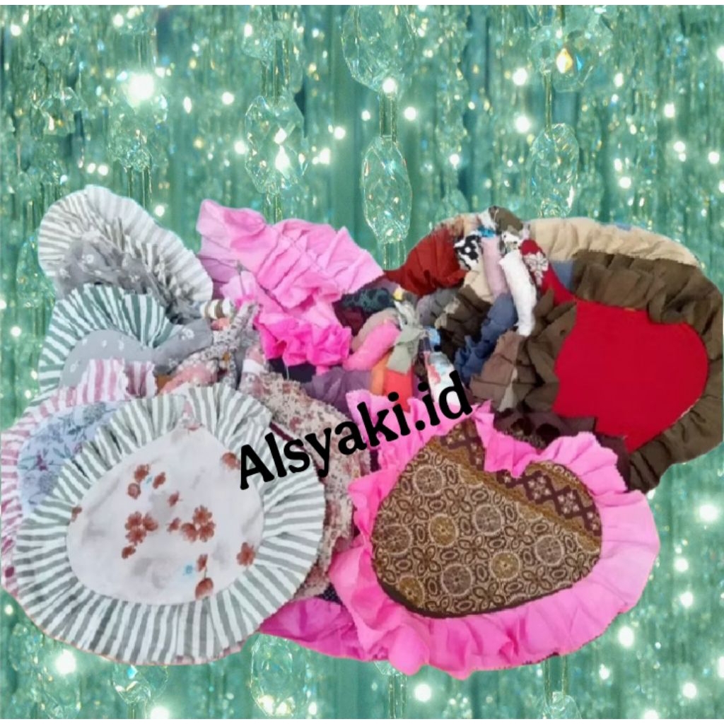 KIPAS TANGAN KAIN MOTIF BATIK Kipas Tradisional untuk Souvenir