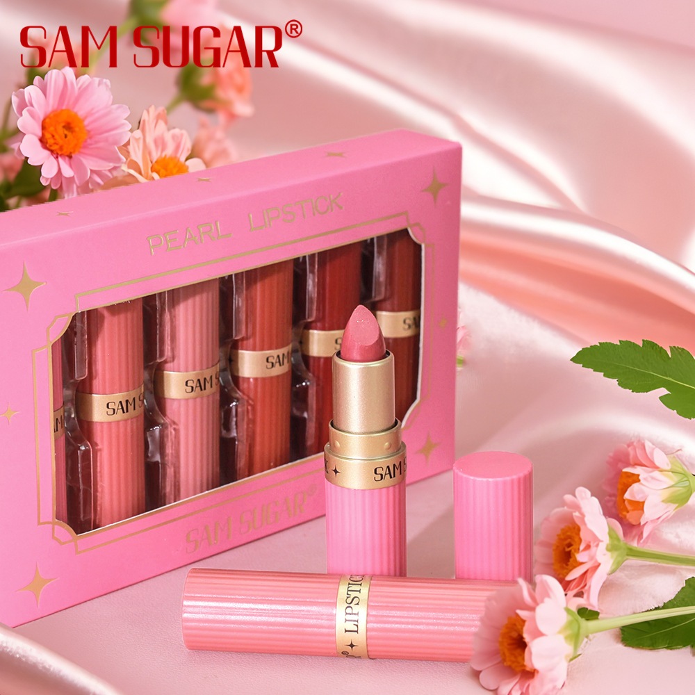 Lipstik Ultra-Shimmer Pearl dalam Warna Nude Pink Diamond