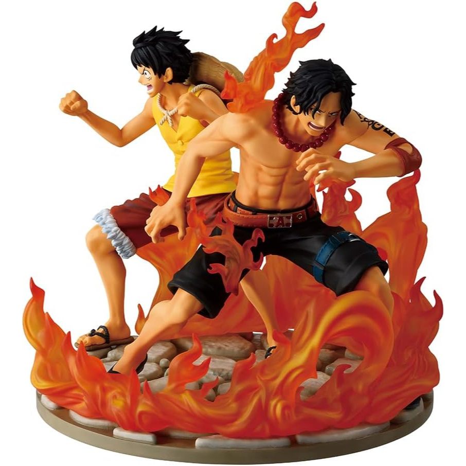 Ichibansho Figure - One Piece - Ace & Luffy (Dramatic Memories) Revible Moment Collectbile Statue