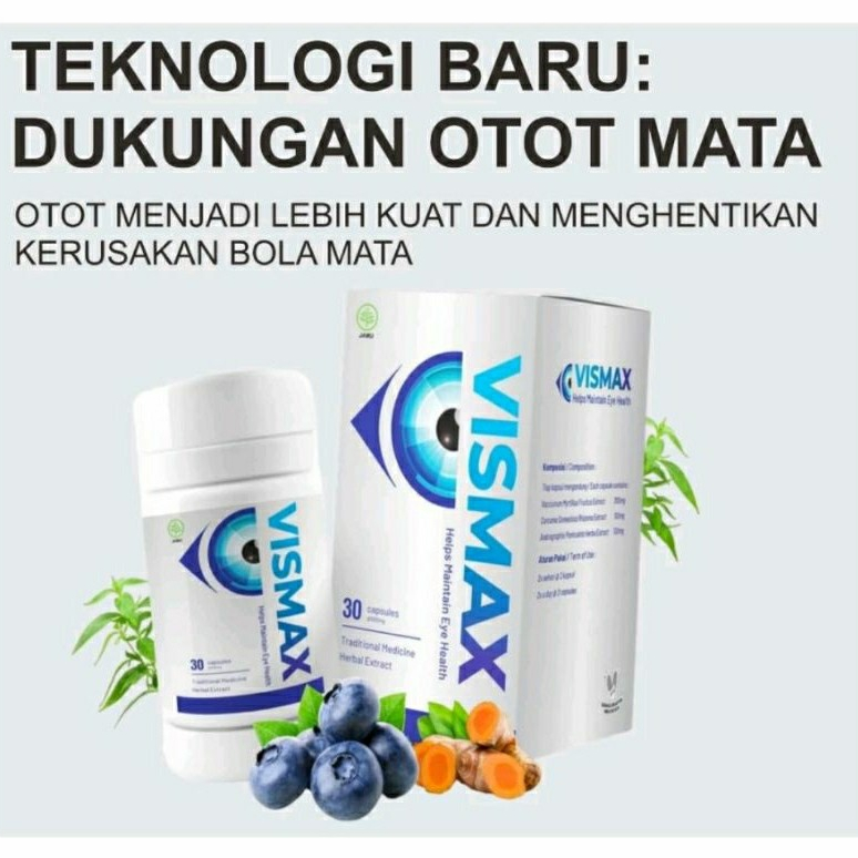 VISMAX ORIGINAL ASLI 100% OFFICIAL STORE DISTRIBUTOR RESMI MATA MINUS RABUN SILINDER KATARAK BURAM