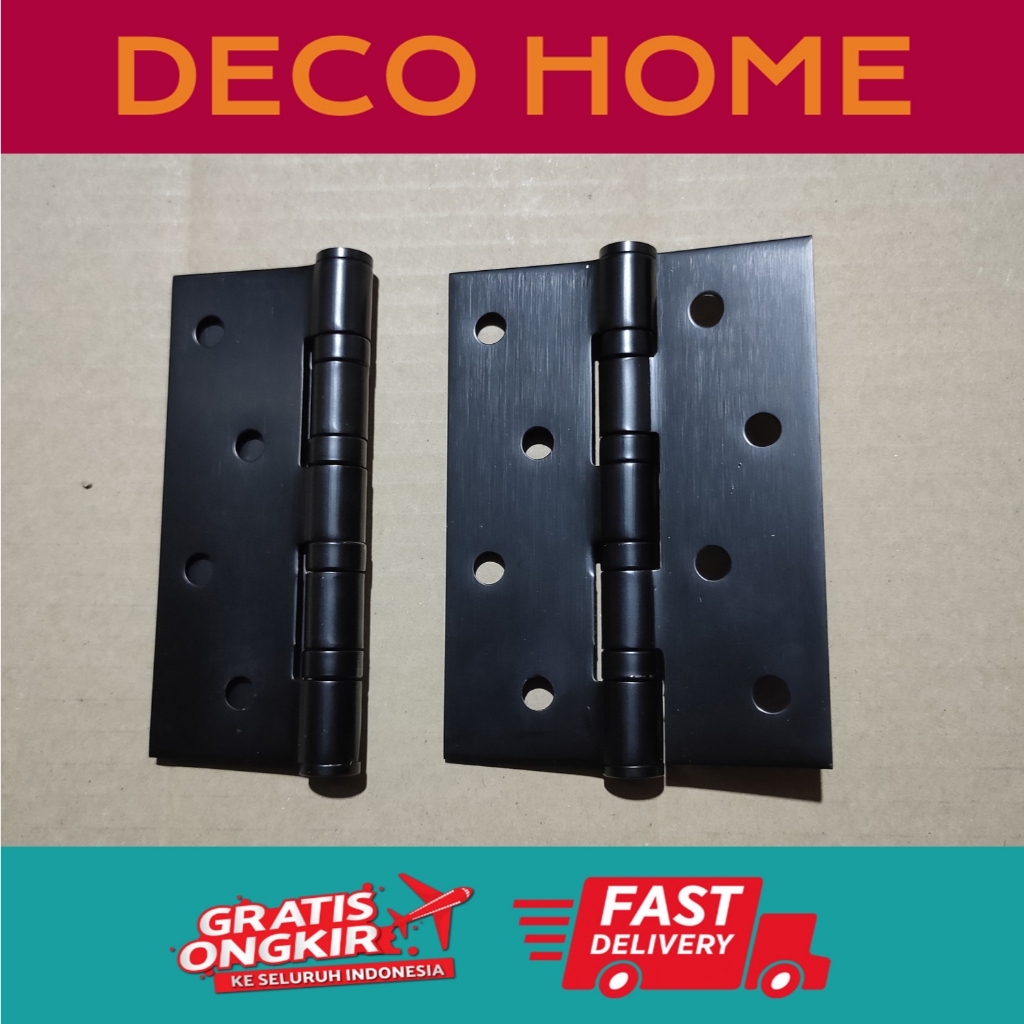 ENGSEL PINTU 4 INCHI. ENGSEL KUPU-KUPU 4" SUS 304
