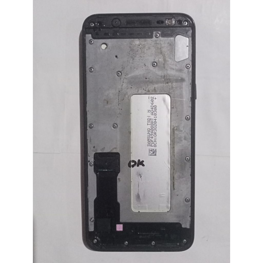 mesin hp Samsung galaxy j6 j600G mesin hidup normal tested minus lcd