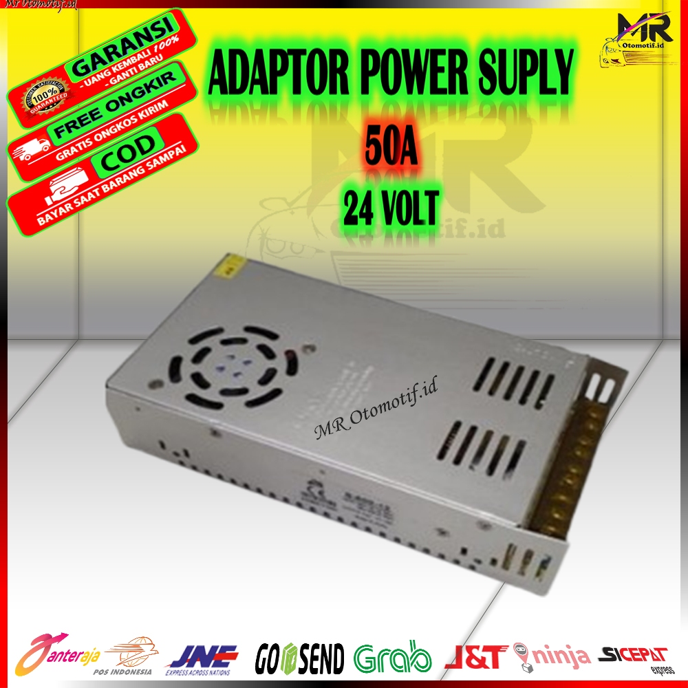 Adaptor Inverter Konverter Tegangan Arus Listrik AC Ke DC 12 & 24 Volt