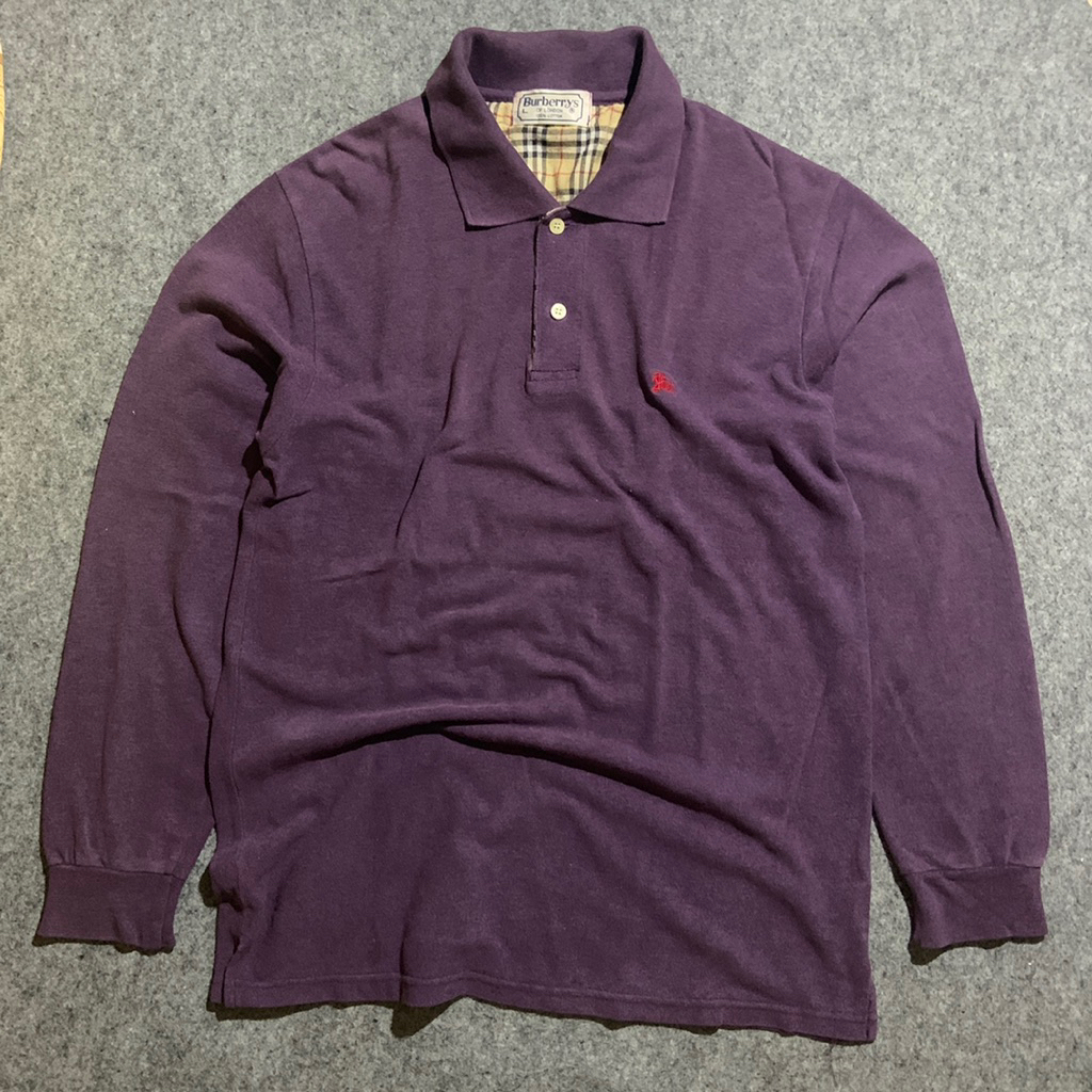 Burberry Longsleeve Polo Shirt
