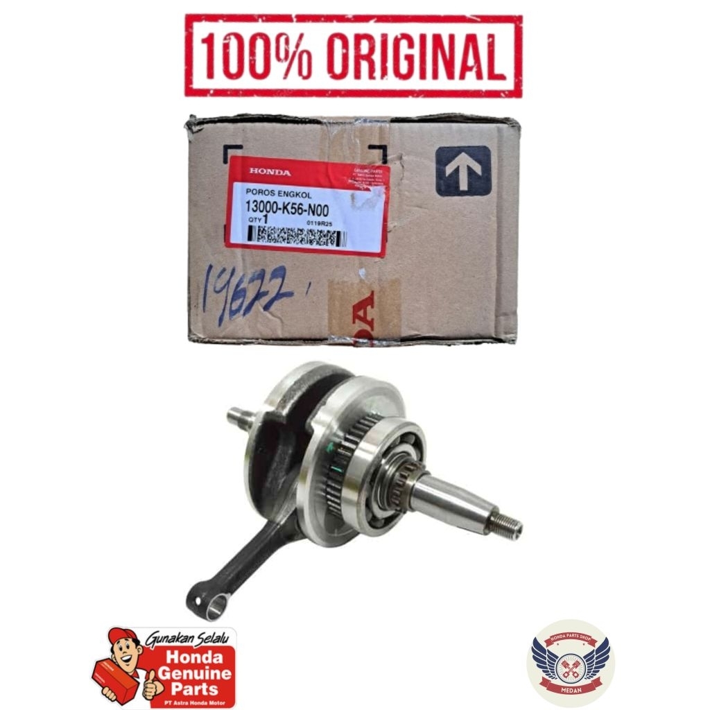 13000K56N00 Crankshaf Comp Cor As Kruk As Stang Seher Tiang Sokar - CB150R CBR150R Led , CB150X CBX 