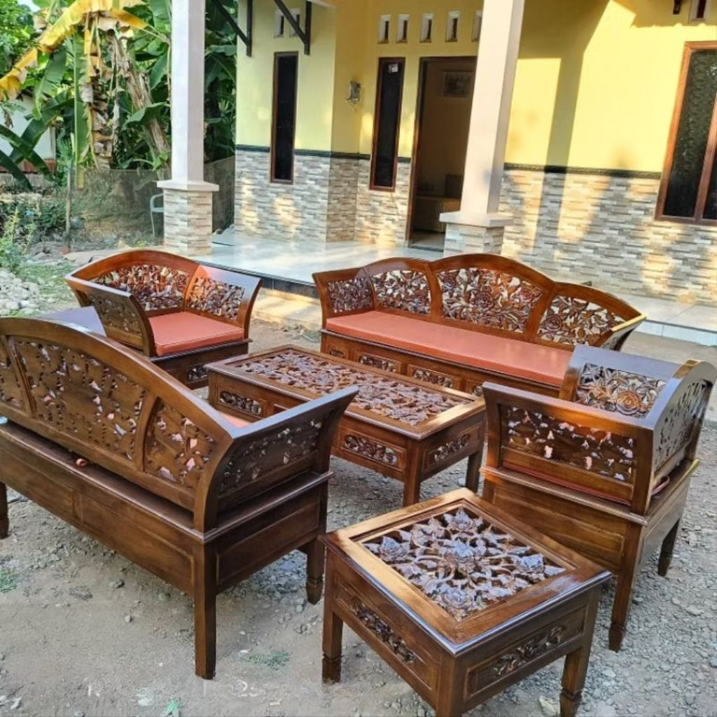 kursi tamu kartini ukir jepara/kursi tamu jati/kursi tamu kartini jati solid