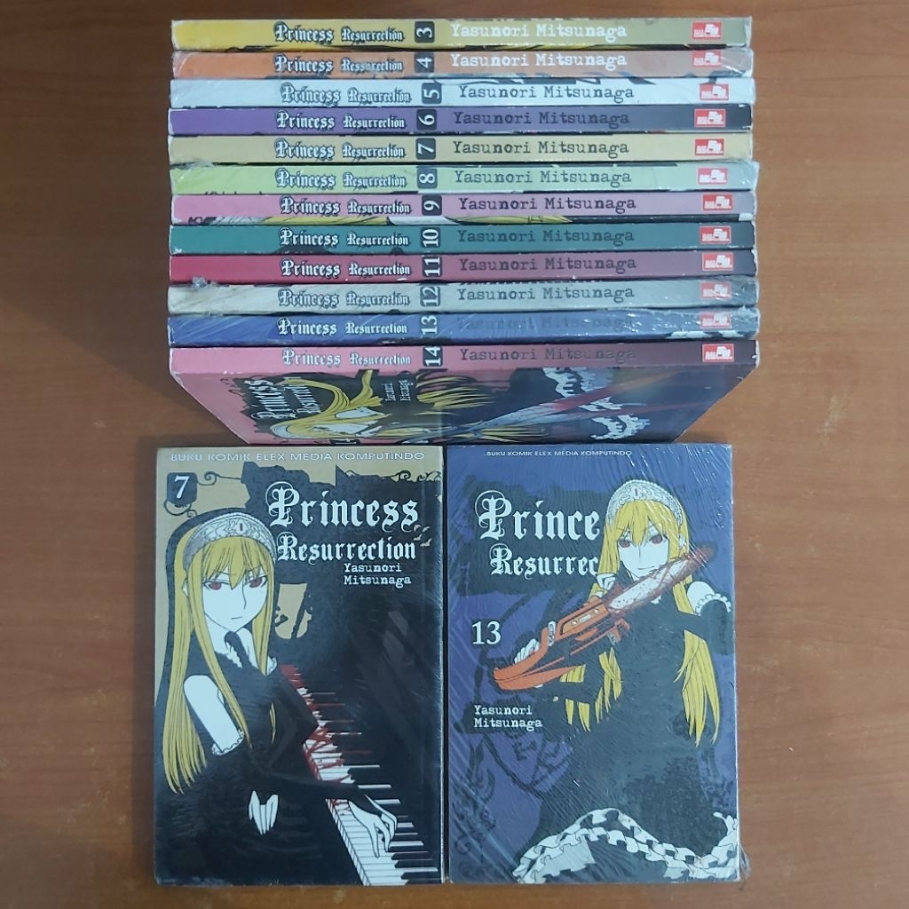 PRINCESS RESURRECTION - KOMIK ORI GRAMEDIA - SEGEL, NON SEGEL & KOLPRI MULUSSS - JUAL SATUAN