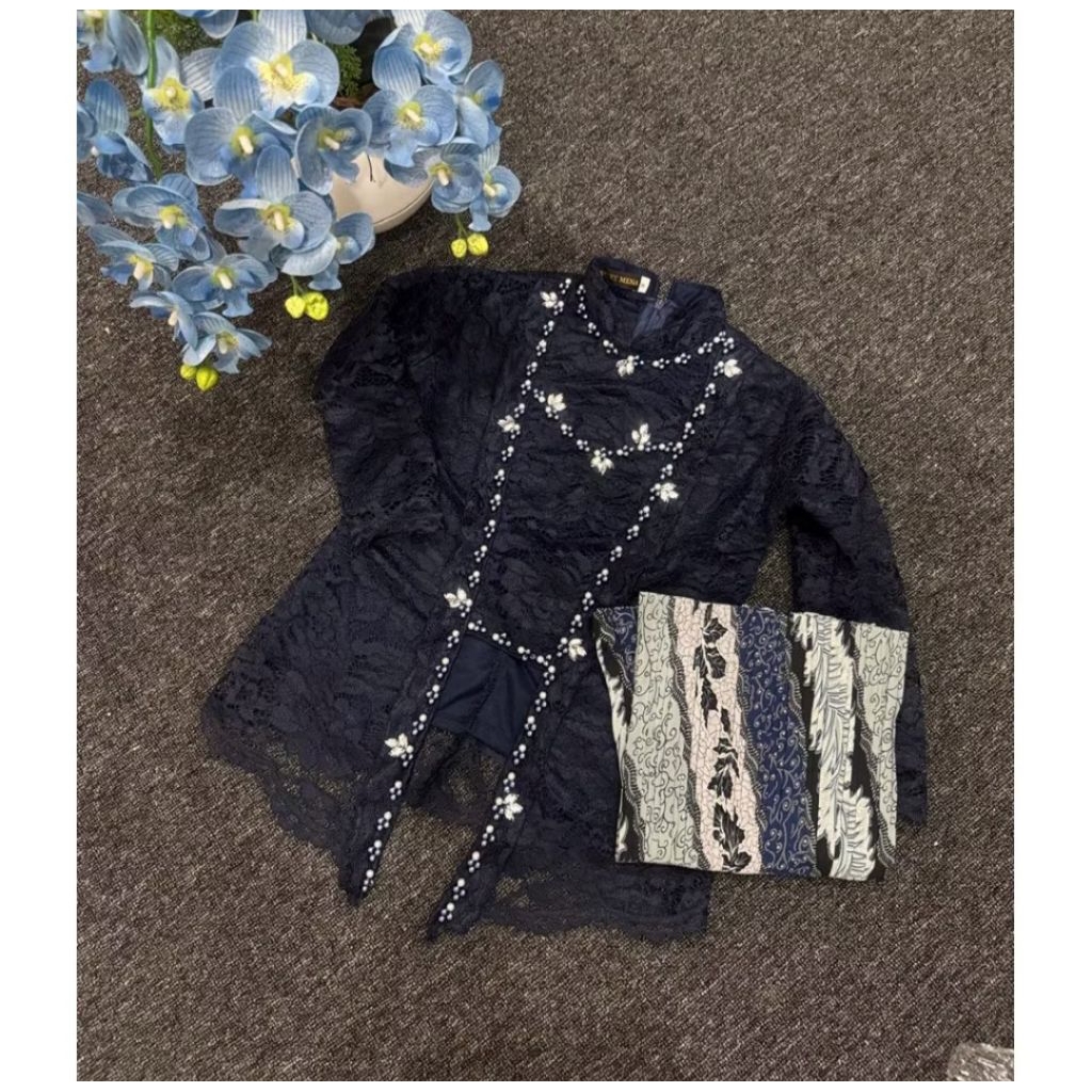 Terbaru Setelan Kebaya Anak Perempuan Kebaya Brukat Anak TK - SD Kebaya Payet Kutu Baru Baju Kebaya 