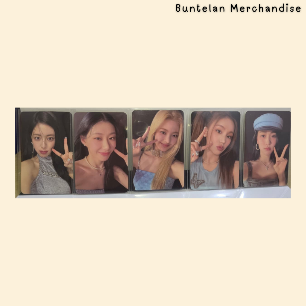 (BISA SATUAN)Photocard Official ITZY Era Kill My Doubt Cassette Album PC