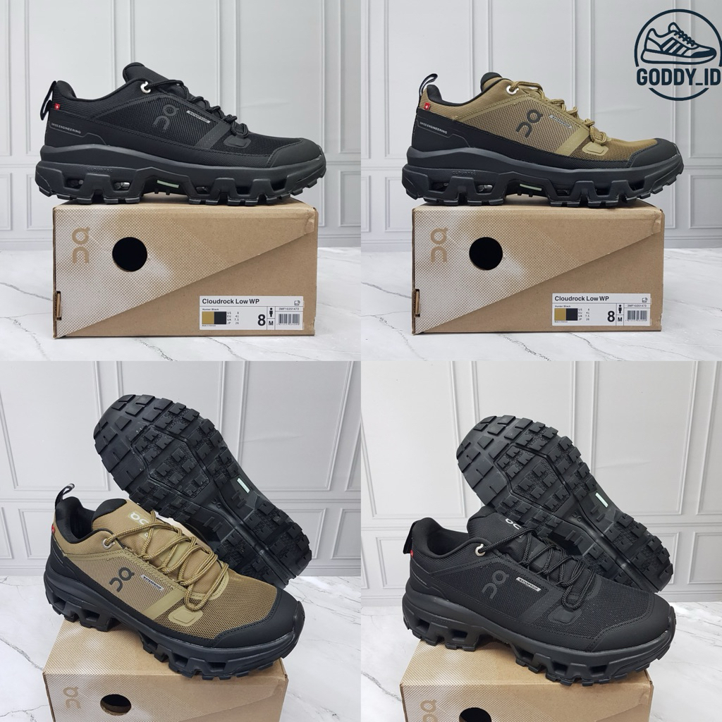 SEPATU ON CLOUD LOW ROCK - ON CLOUD LOW ROCK - SEPATU PRIA