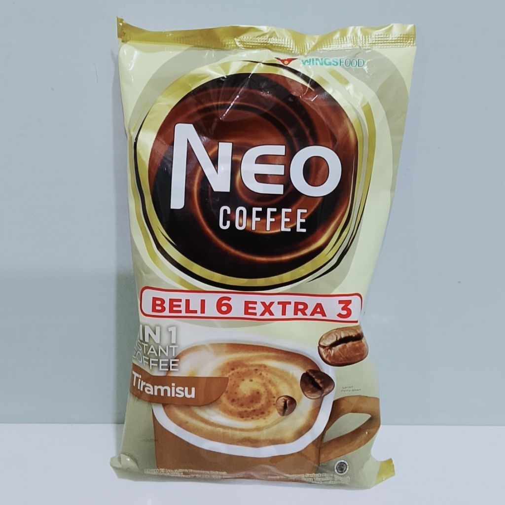 NEO Coffee Tiramisu Kopi Isi 9Pcs