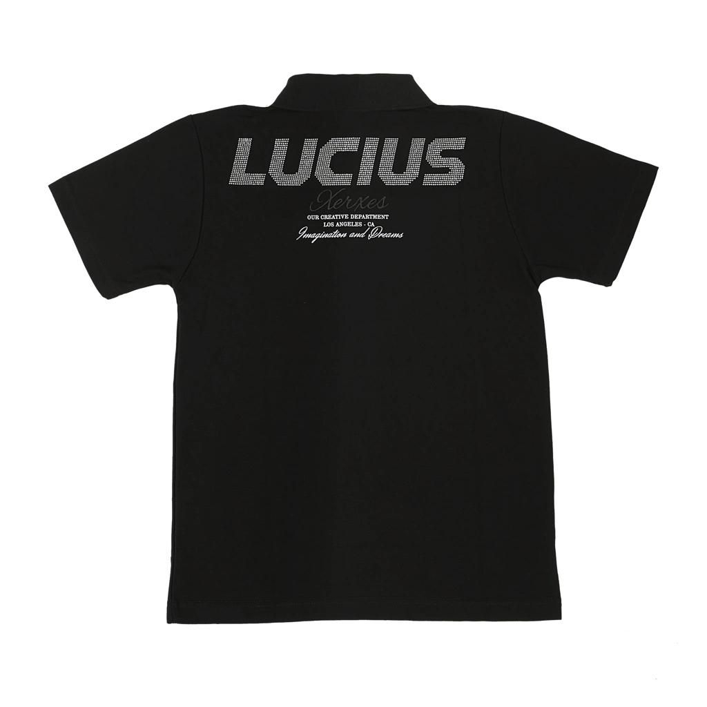 [LUCIUS STUDIO] 100% ORIGINAL Polo-Shirt Lucius Studio All Artikel Lucius Crystal Black | Lucius Cry