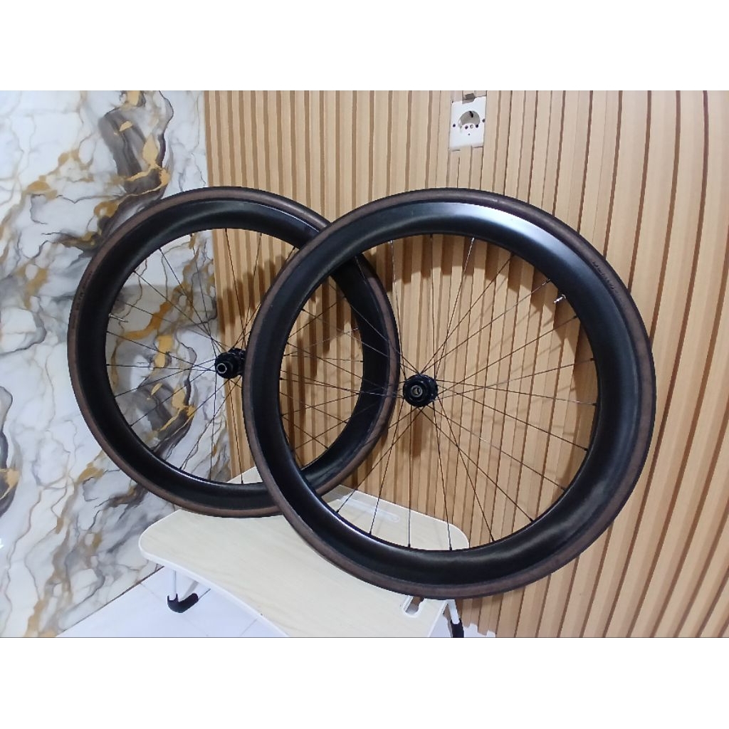 WHEELSET ROADBIKE ENTITY WR500 DISCBRAKE CARBON 50MM SECOND