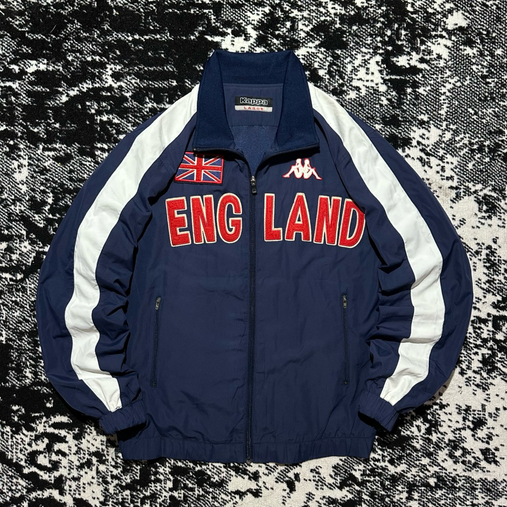 Windbreaker Kappa Country ENGLAND Vintage Jacket