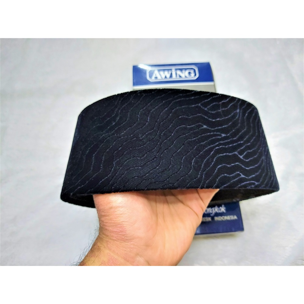 AWING Songkok Lahore Hitam Awing Original