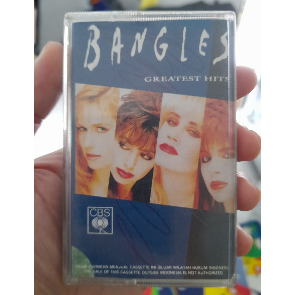 Kaset Pita Bangles Greatest Hits - CBS Original