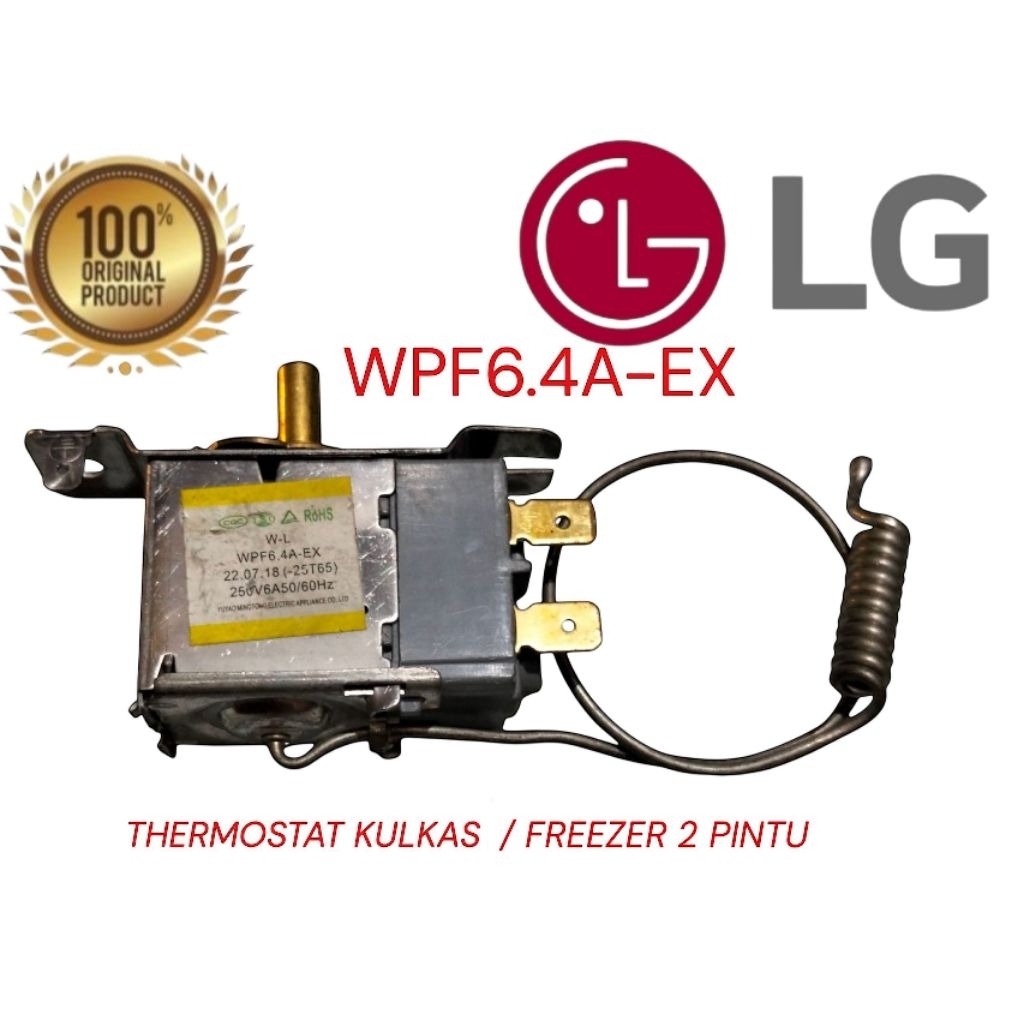 THERMOSTAT WPF6.4A-EX Kulkas LG 2 Pintu