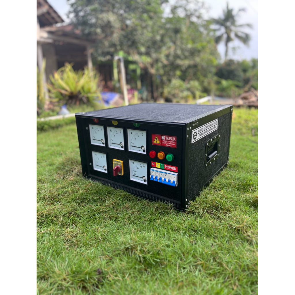 Panel Genset 3 Phase, Panel 3 Phase Lis Hitam, Panel Listrik 3 Phase, Panel 3 Pas Broco, Panel 3 Pha