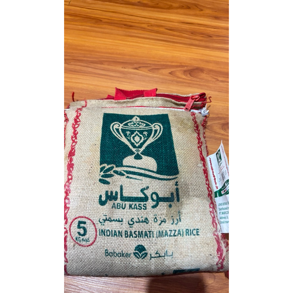 Abu kass  5kg basmati india beras arab basmati india beras Khas Arab beras briyani beras panjang